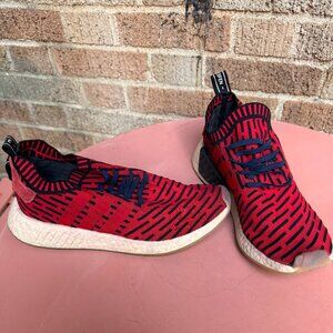 Adidas NMD R1 Boost Red and Navy